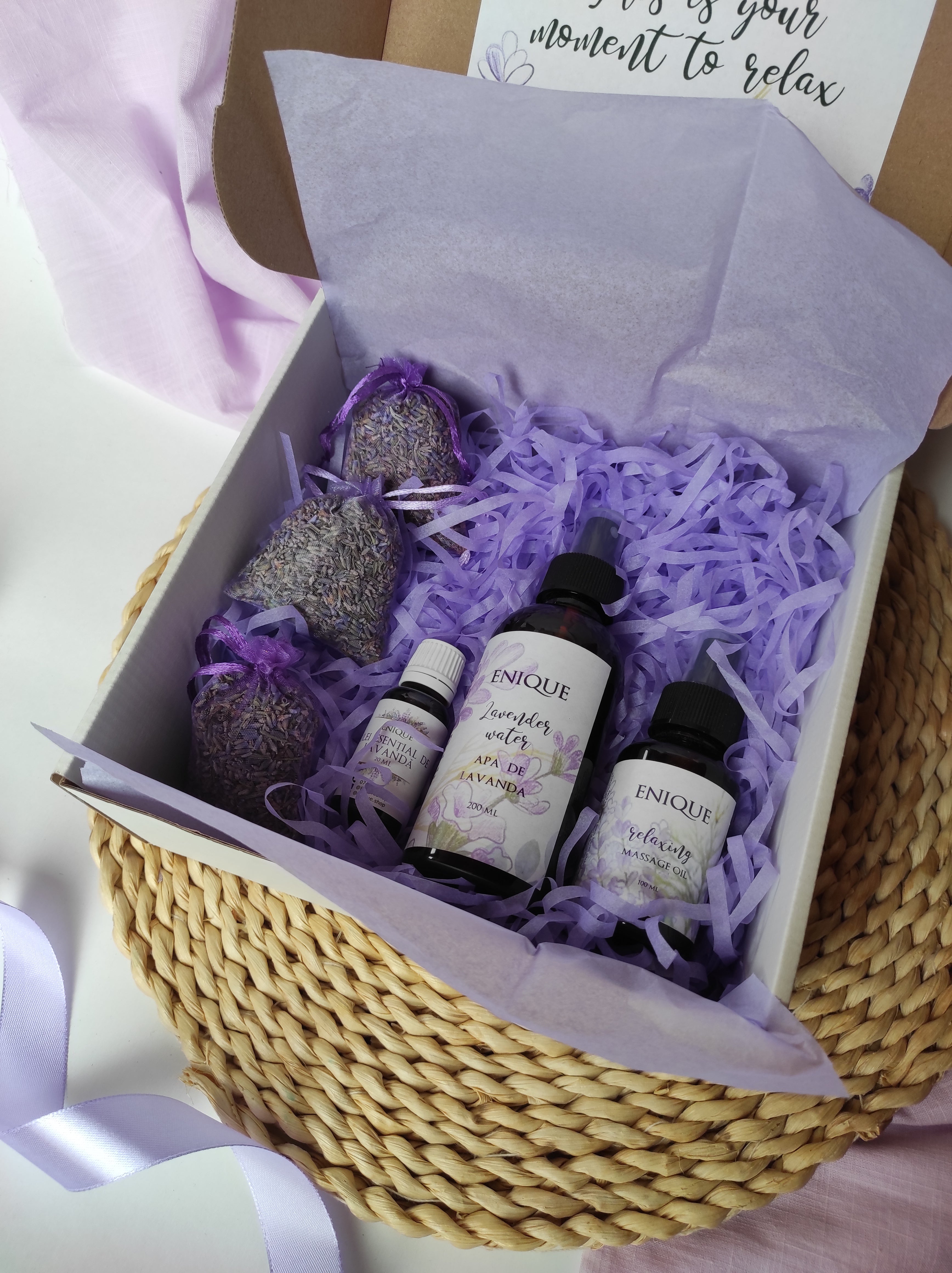 Set cadou "Garden Bliss" pentru ritualuri de îngrijire cu lavandă