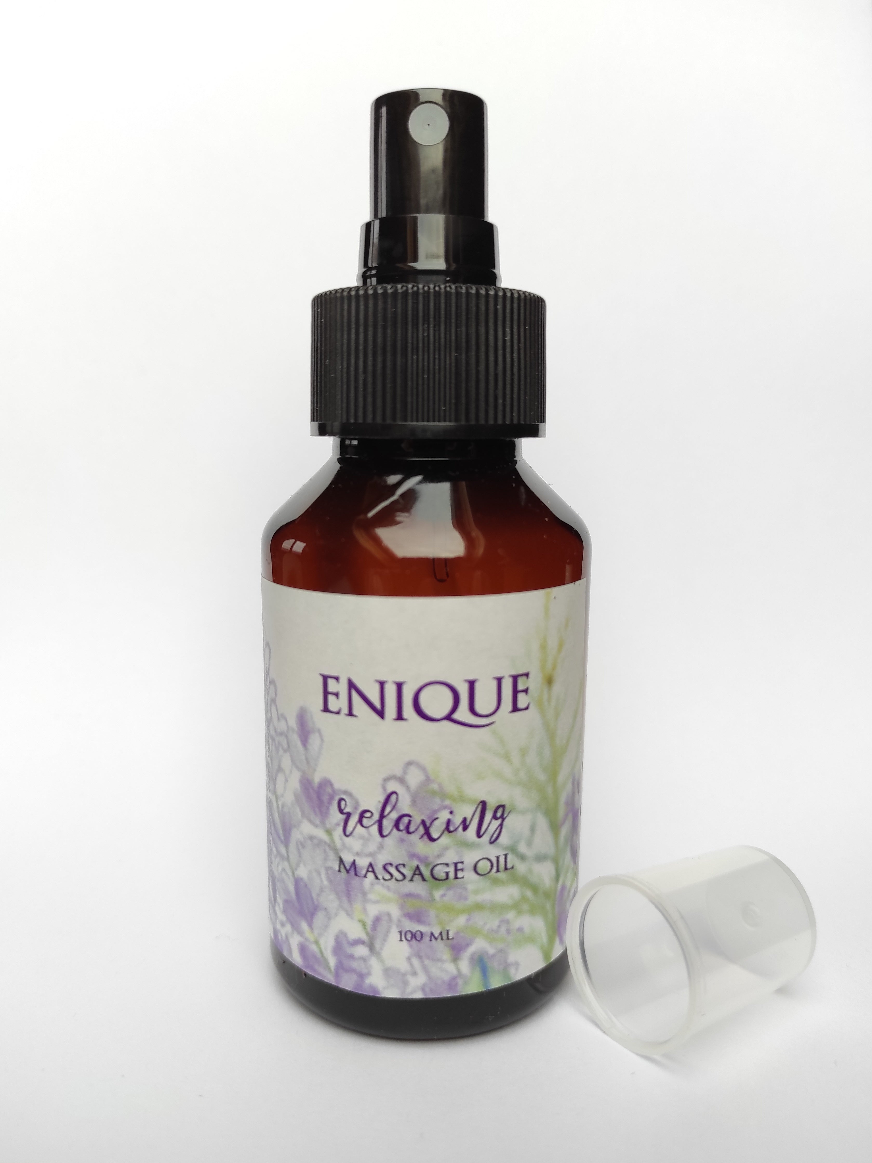 Ulei de masaj relaxant cu ulei esențial de lavandă, 100ml