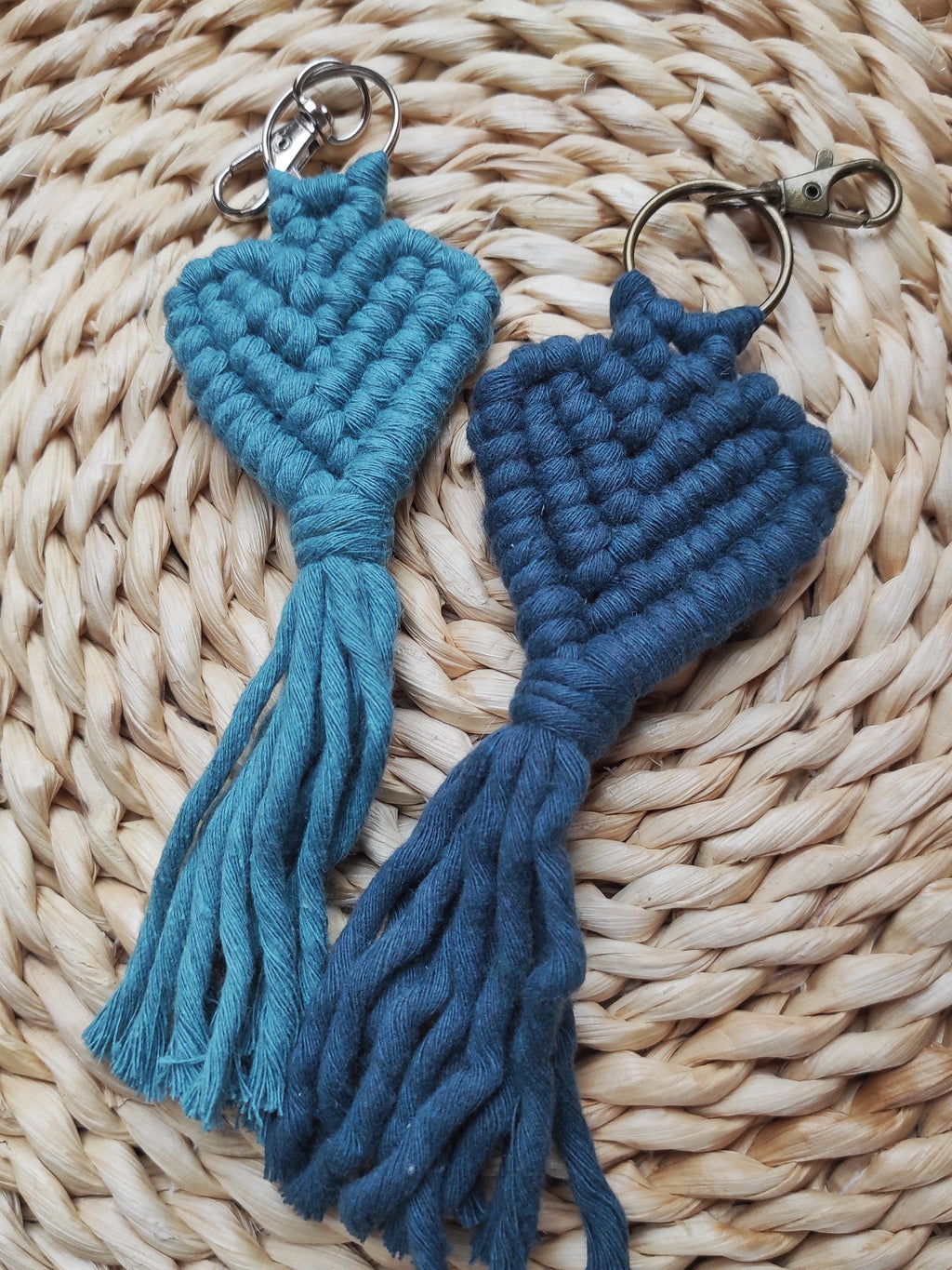 Breloc Macrame Inimă