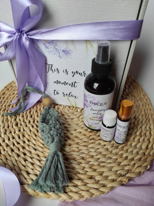 Set cadou de călătorie cu lavandă „Roadside Retreat”