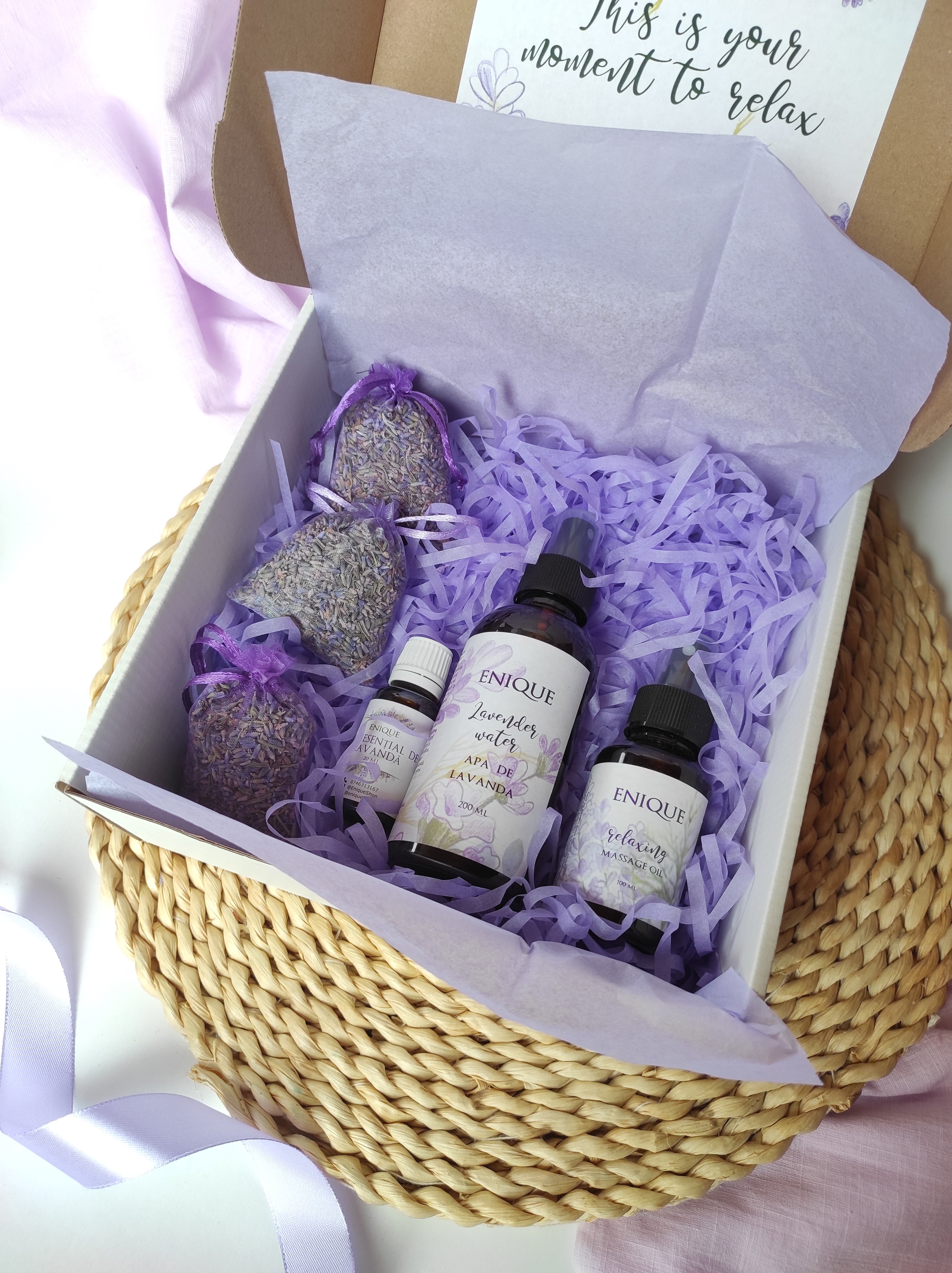 Set cadou "Garden Bliss" pentru ritualuri de îngrijire cu lavandă