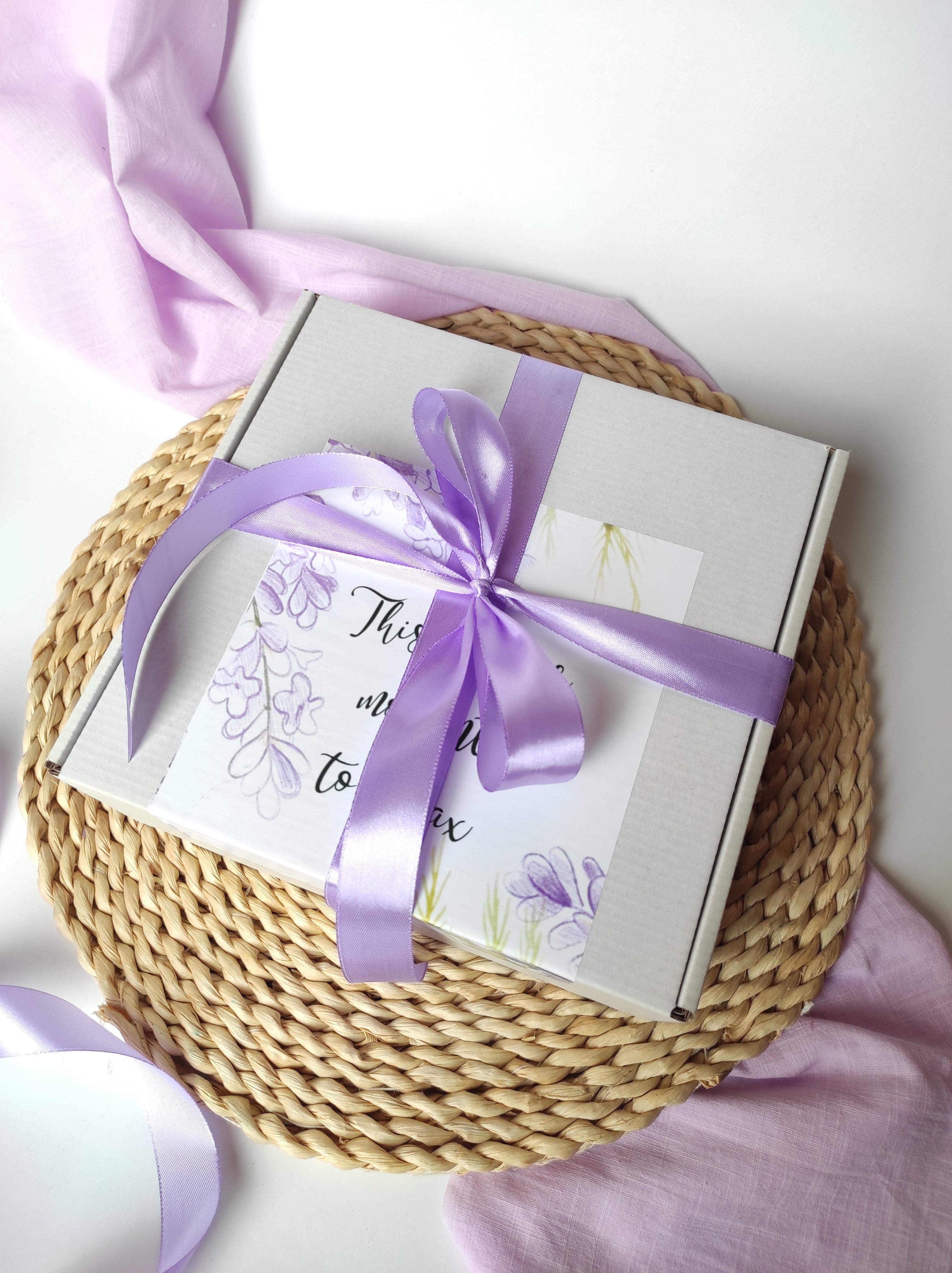 Set cadou "Garden Bliss" pentru ritualuri de îngrijire cu lavandă