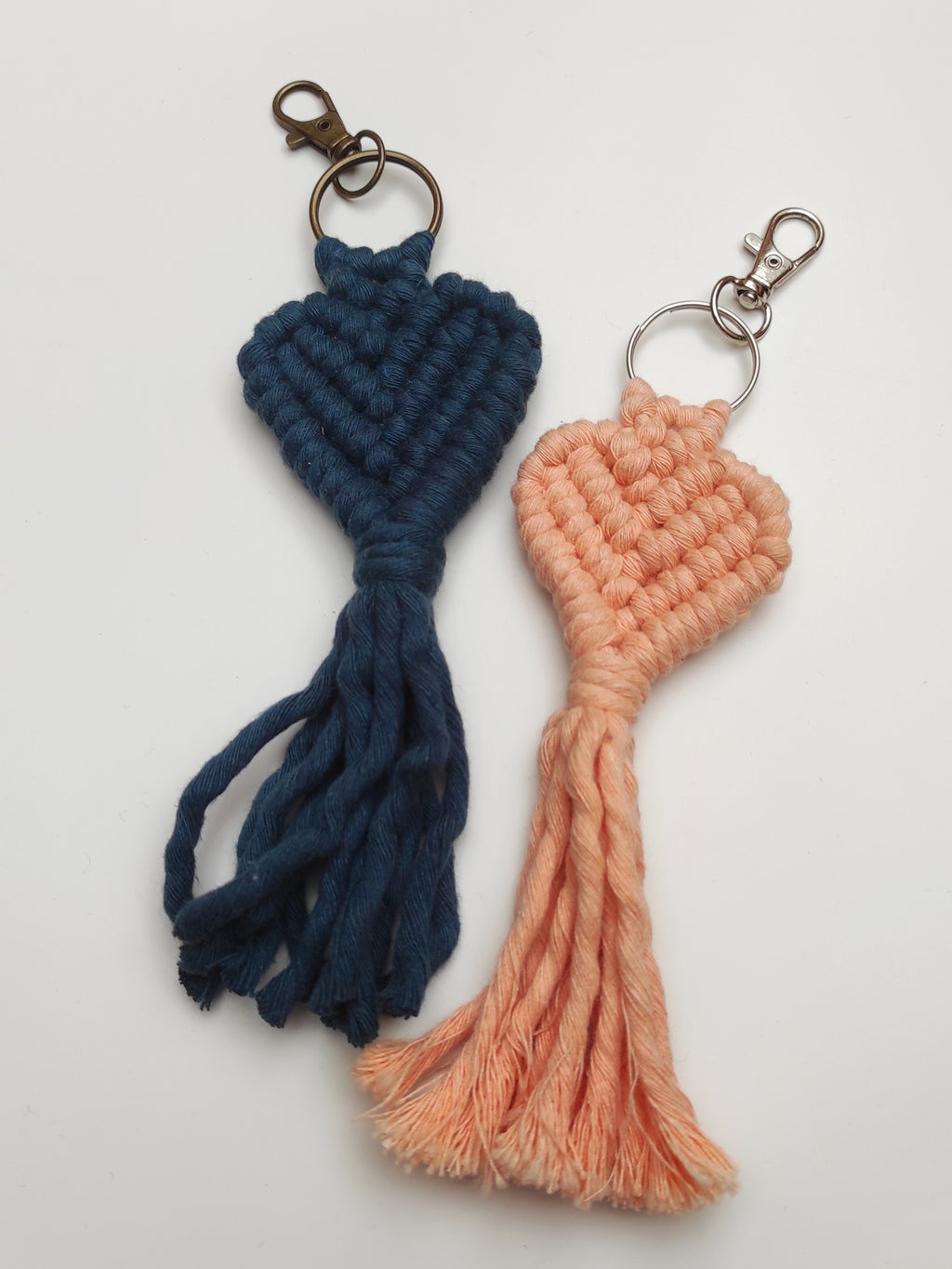 Breloc Macrame Inimă