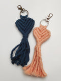 Breloc Macrame Inimă